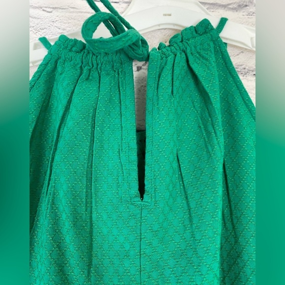Knox Rose Green Embroidered Halter Tank size 1X - Picture 11 of 12